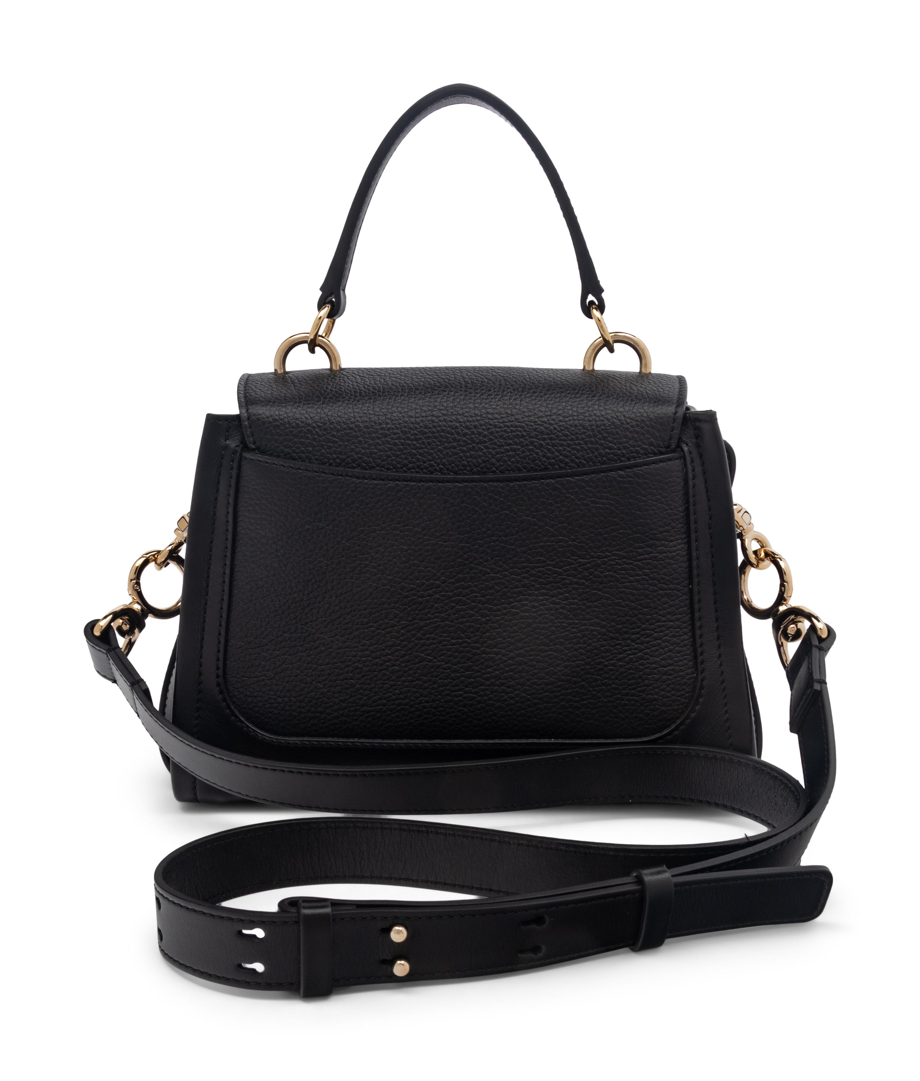 Chloé Tess Mini Black Leather