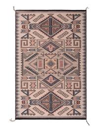 Navajo Raised Outline Weaving / Rug