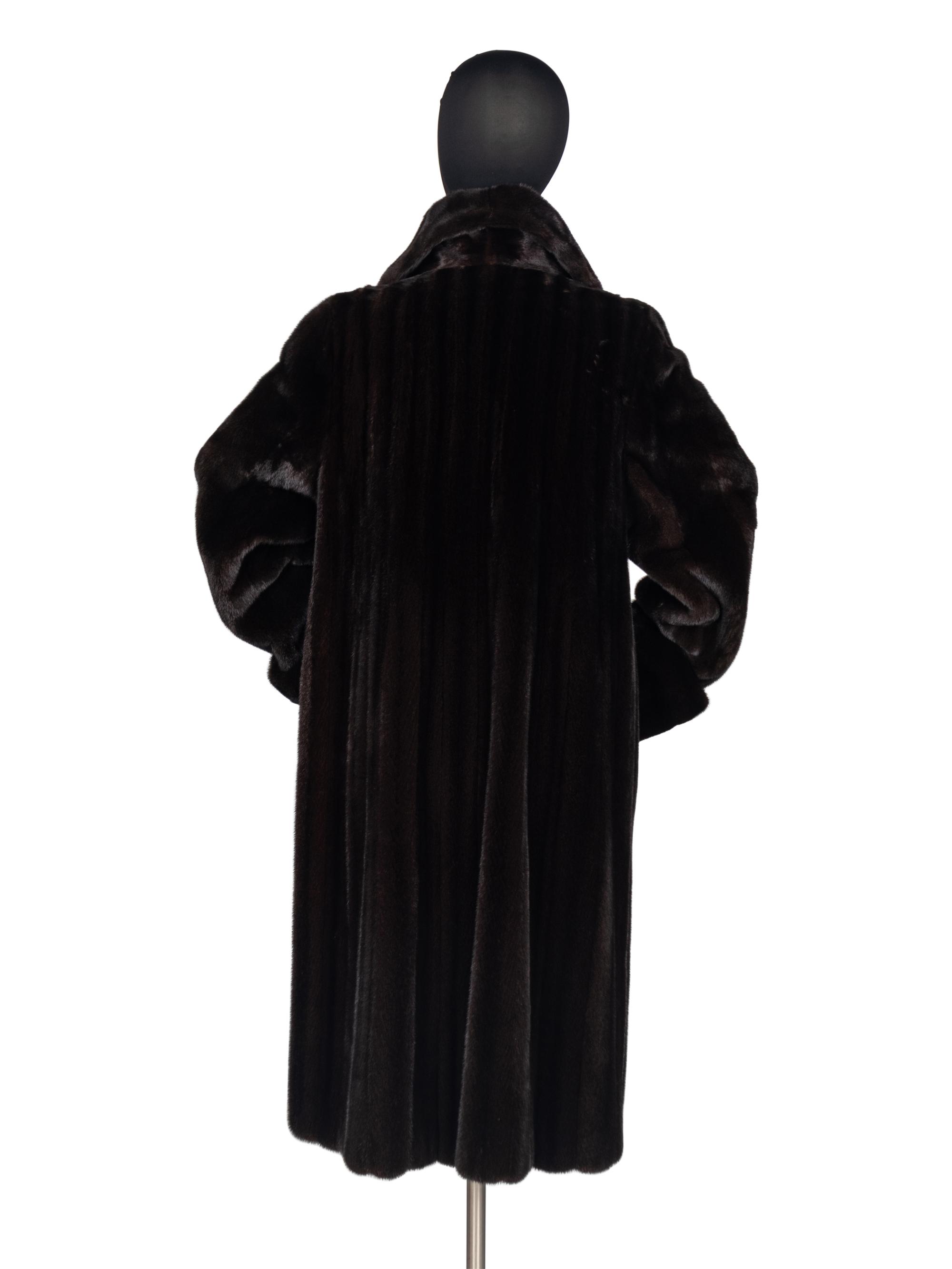 J. Mendel Ranch Mink Full-Length Coat