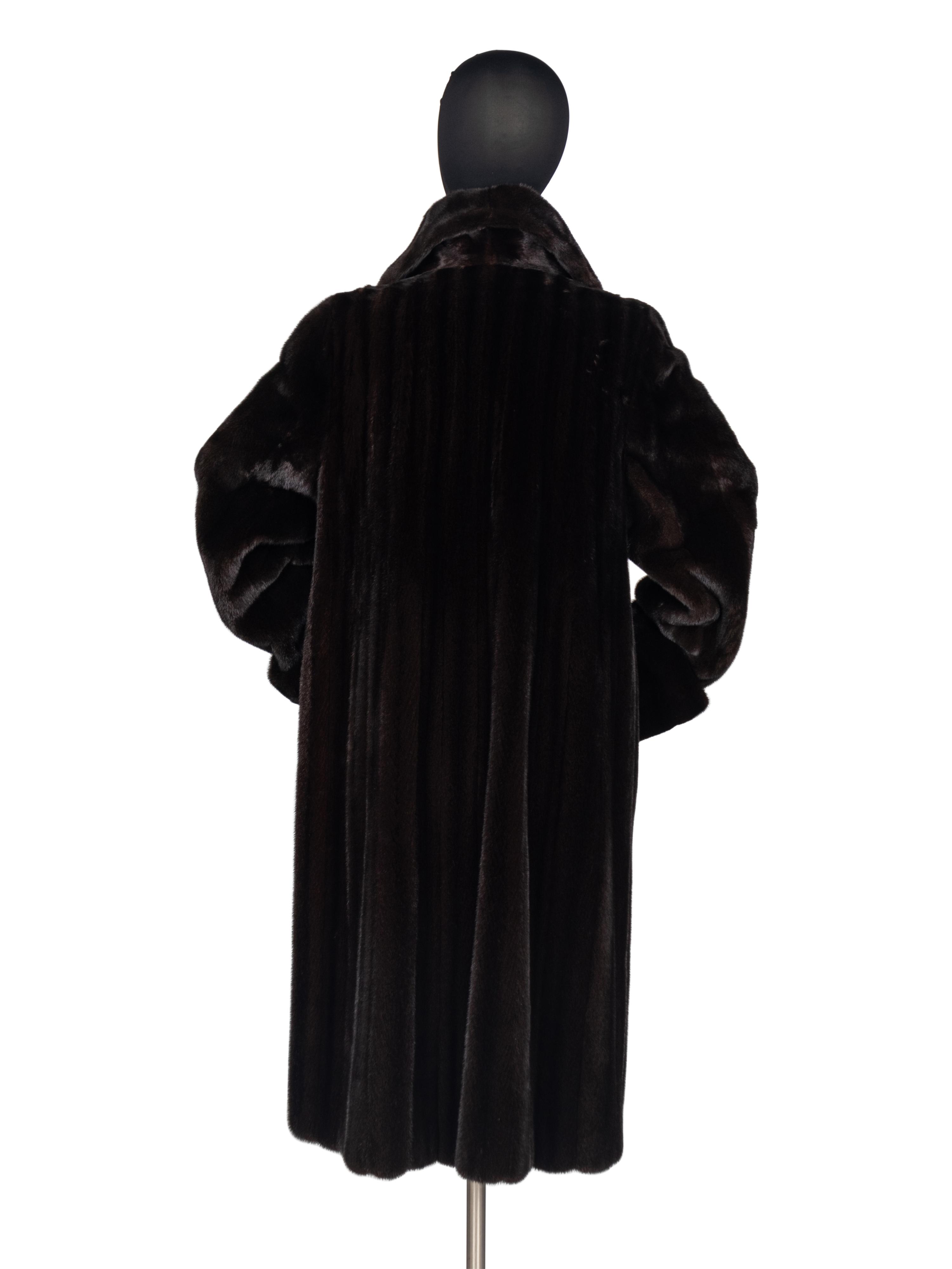 J. Mendel Ranch Mink Full-Length Coat