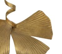A Pair of Marc Bankowsky Bronze Ginkgo Candlesticks
