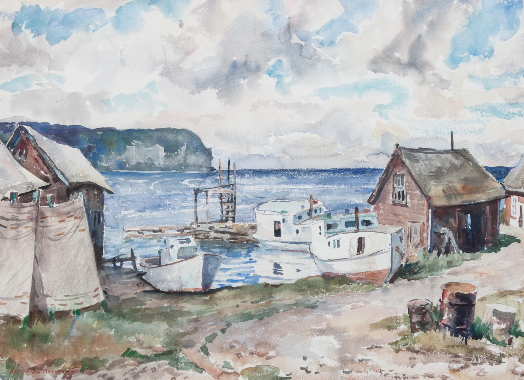 Robert Von Neumann, (Wisconsin, 1888-1976), Docked