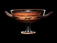 An Attic Black-Figured Band Cup