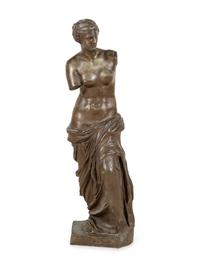 A Neoclassical Cast Metal Figure