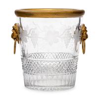 A French Gilt Bronze and Cut Glass Ice Bucket