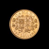 A Canadian 1912 George V $10 Gold Coin