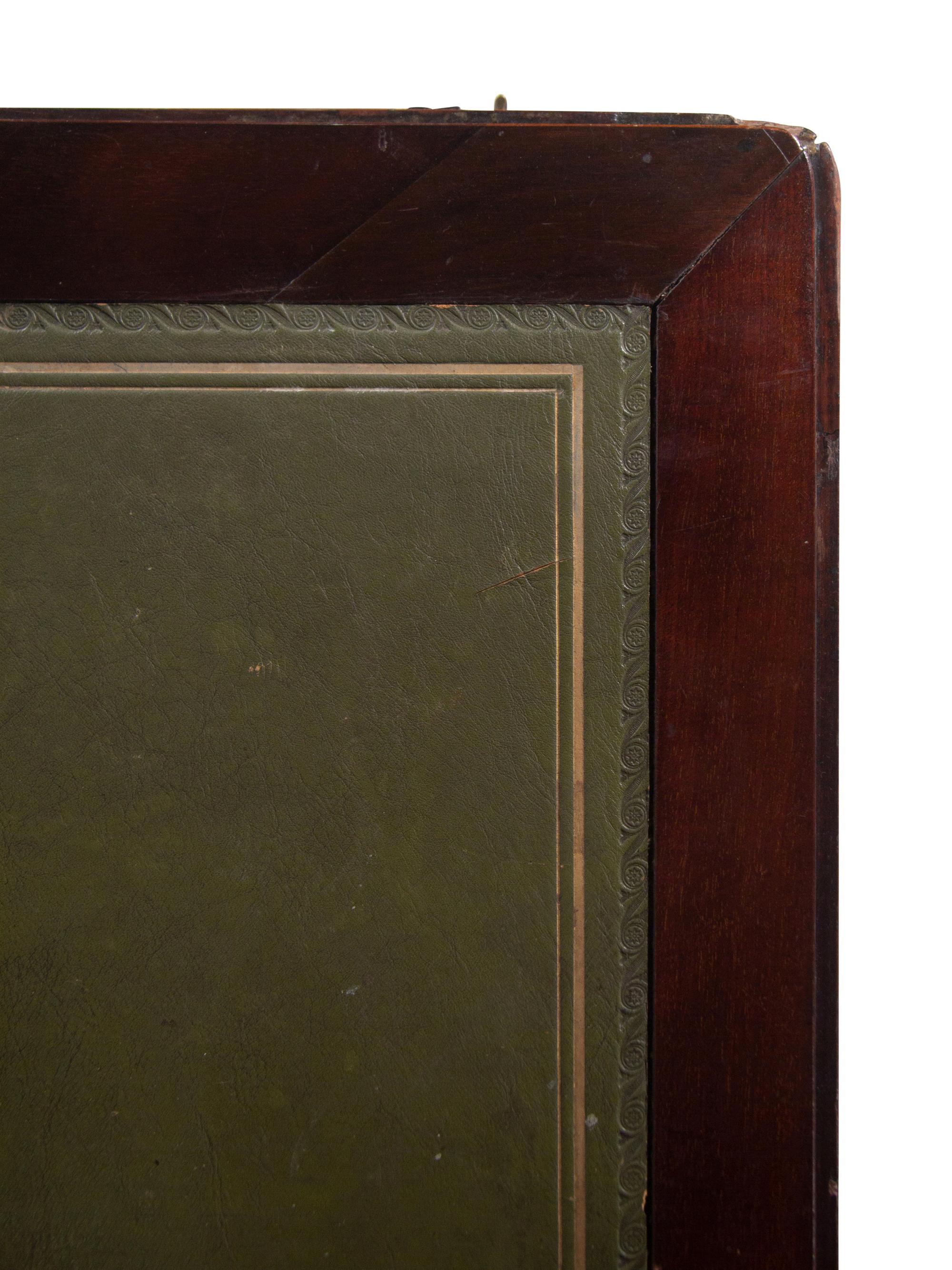 A Louis XVI Mahogany Slant-Front Bureau