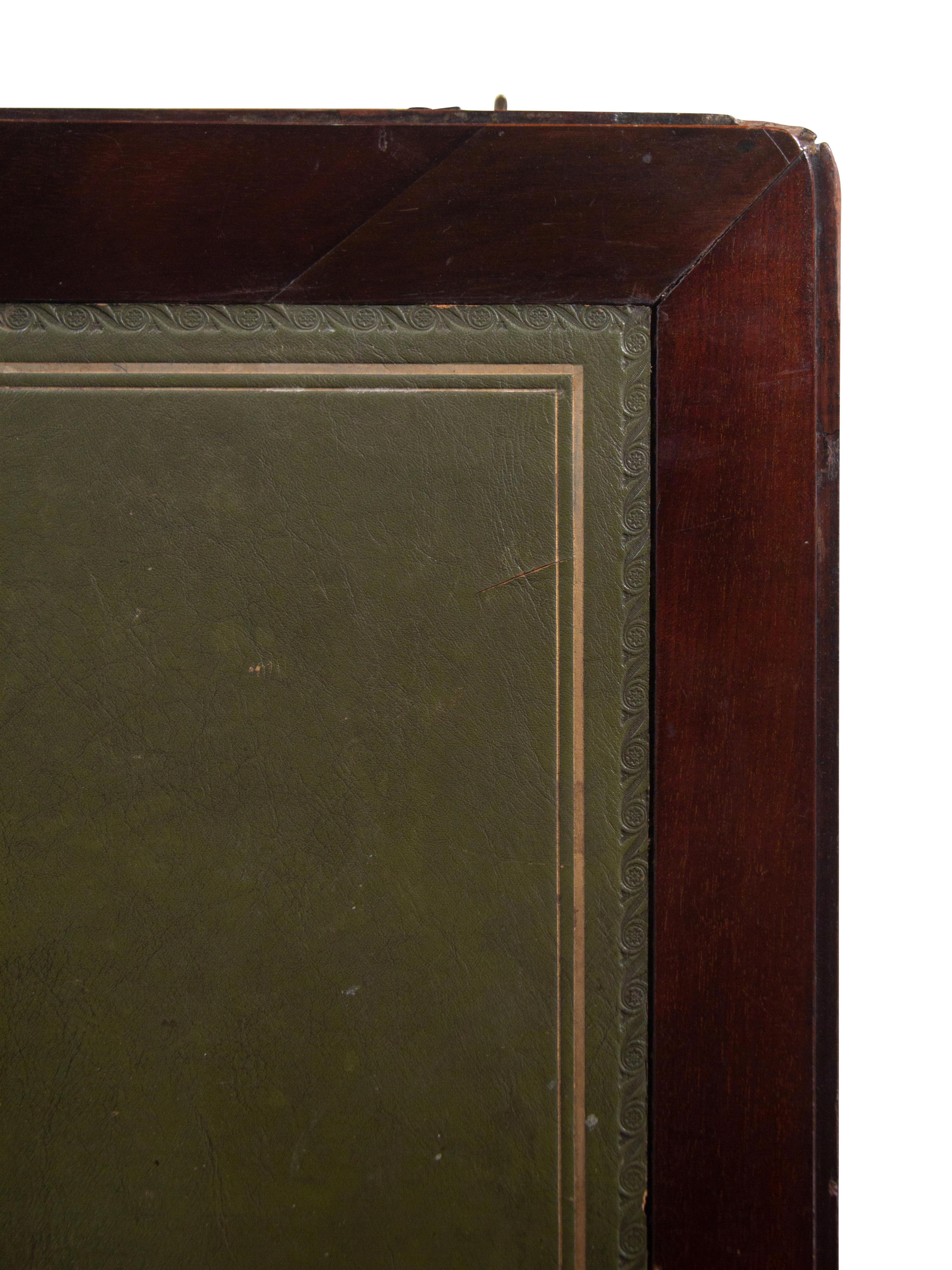 A Louis XVI Mahogany Slant-Front Bureau