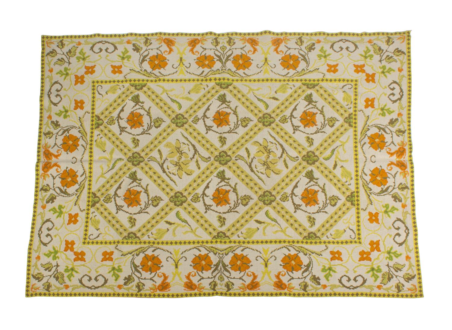 A Stark Needlework Rug — 20TH CENTURY