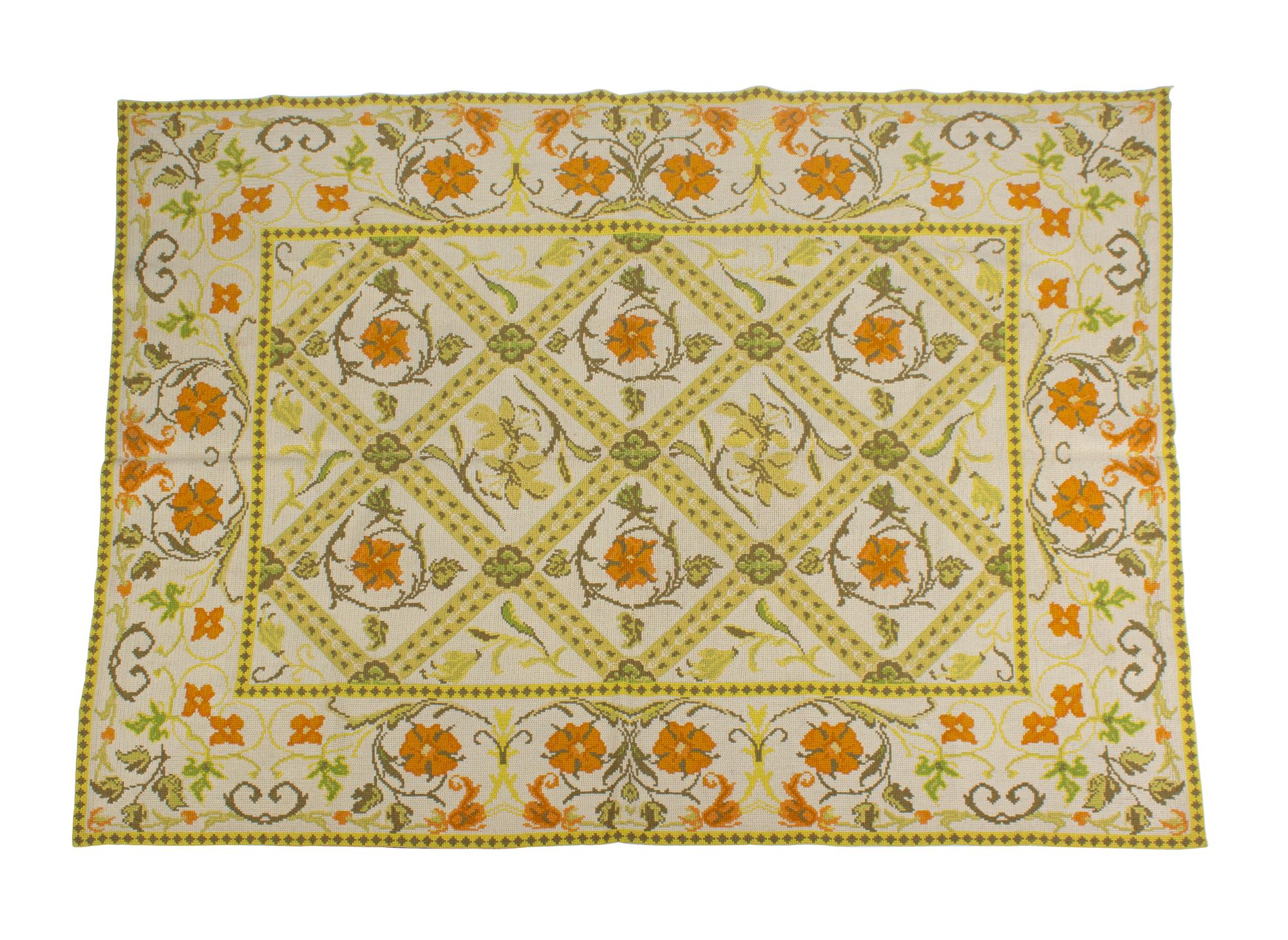 A Stark Needlework Rug — 20TH CENTURY