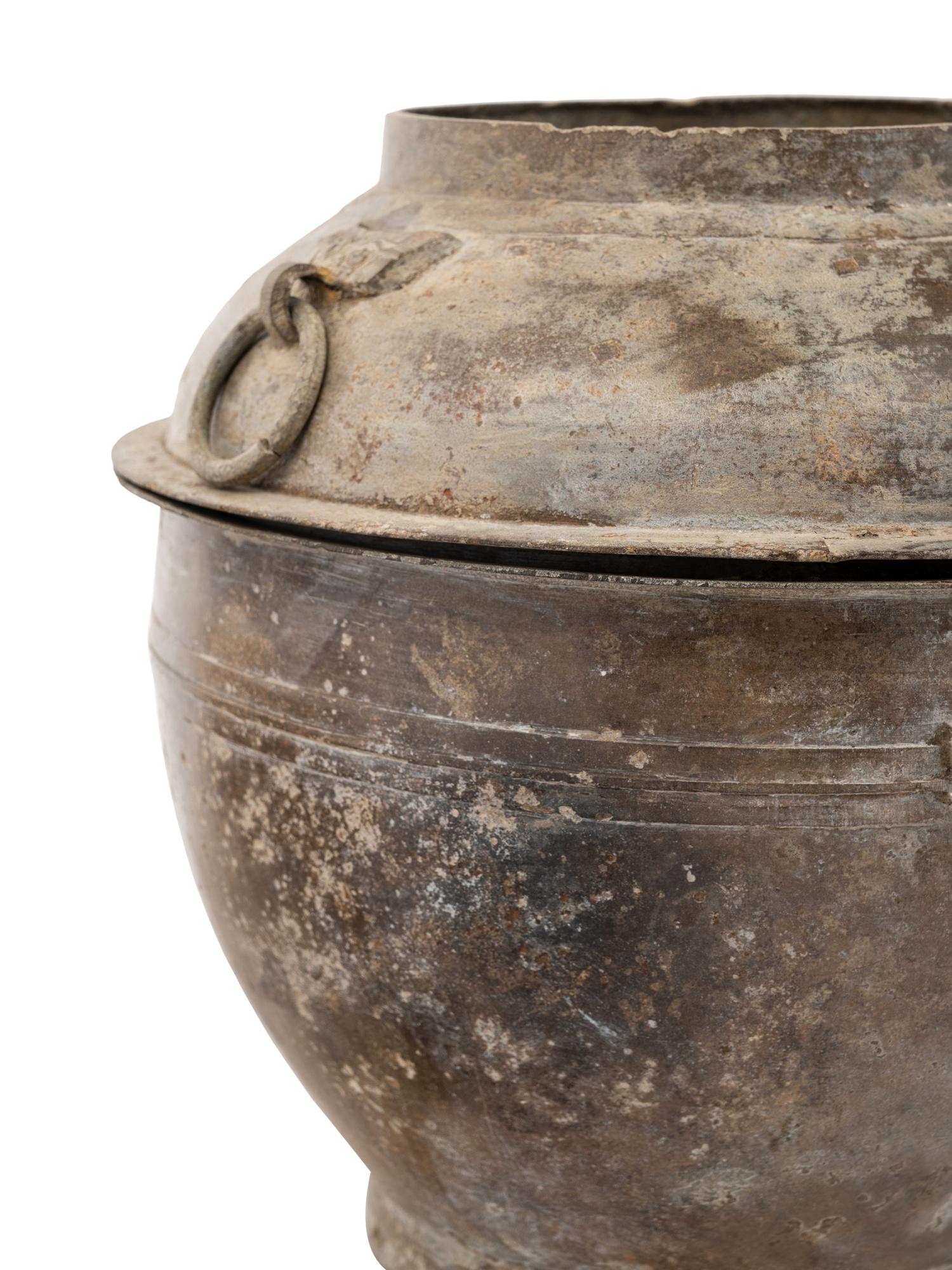 Three Chinese Bronze Warmers