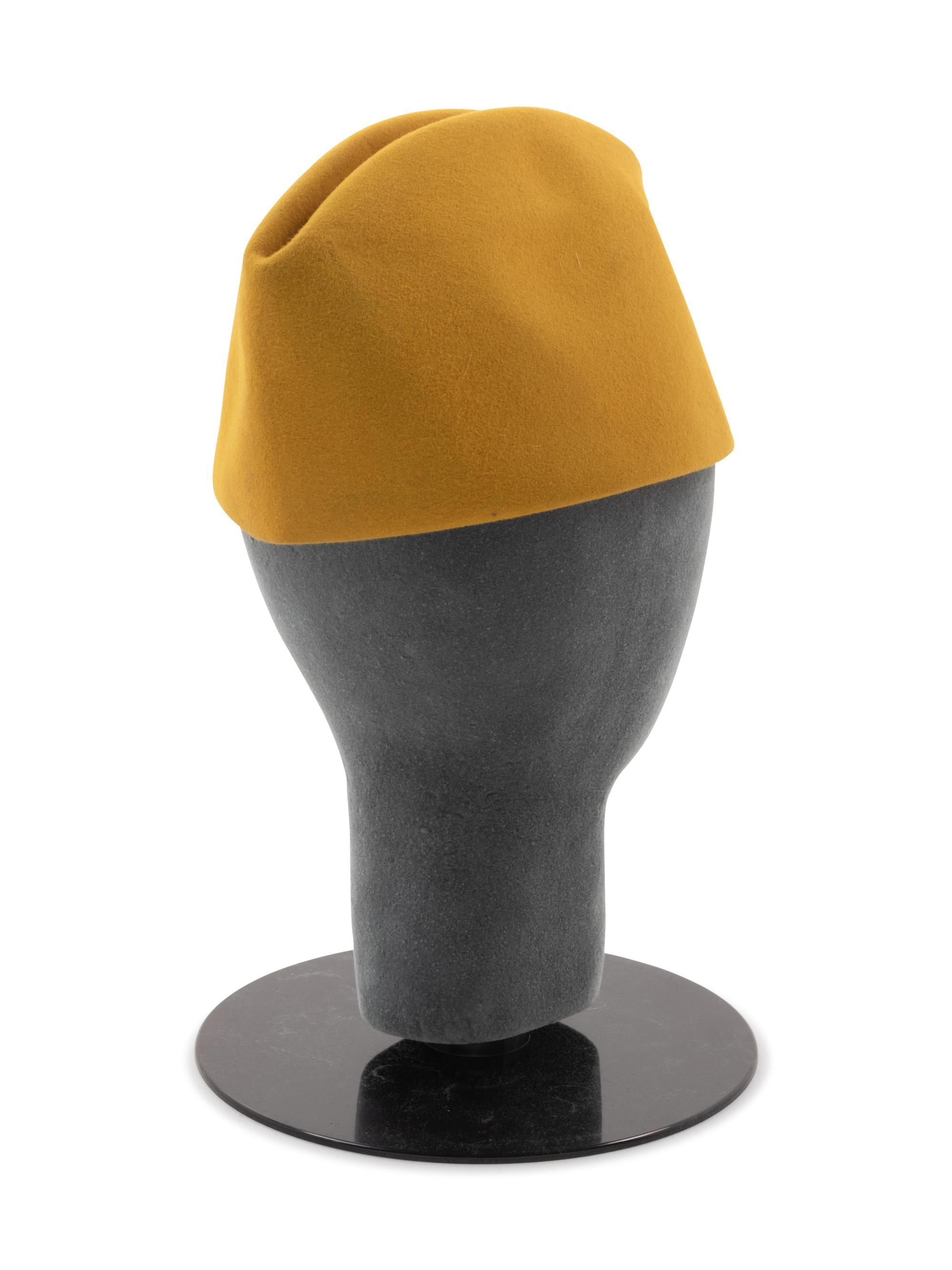 Two Rive Gauche Caps and One Anna Sui Knit Cap