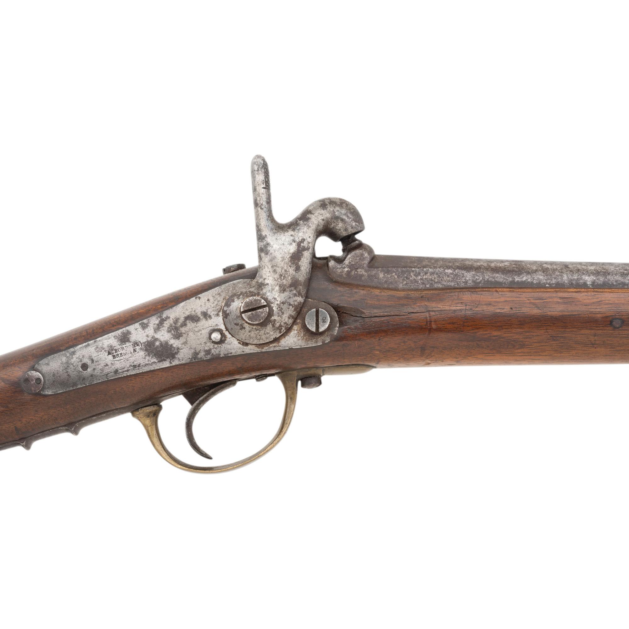Rare Italian Piedmontese Model 1844 Artillery Musketoon by Bordoni