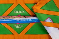Three Hermès Silk Scarves