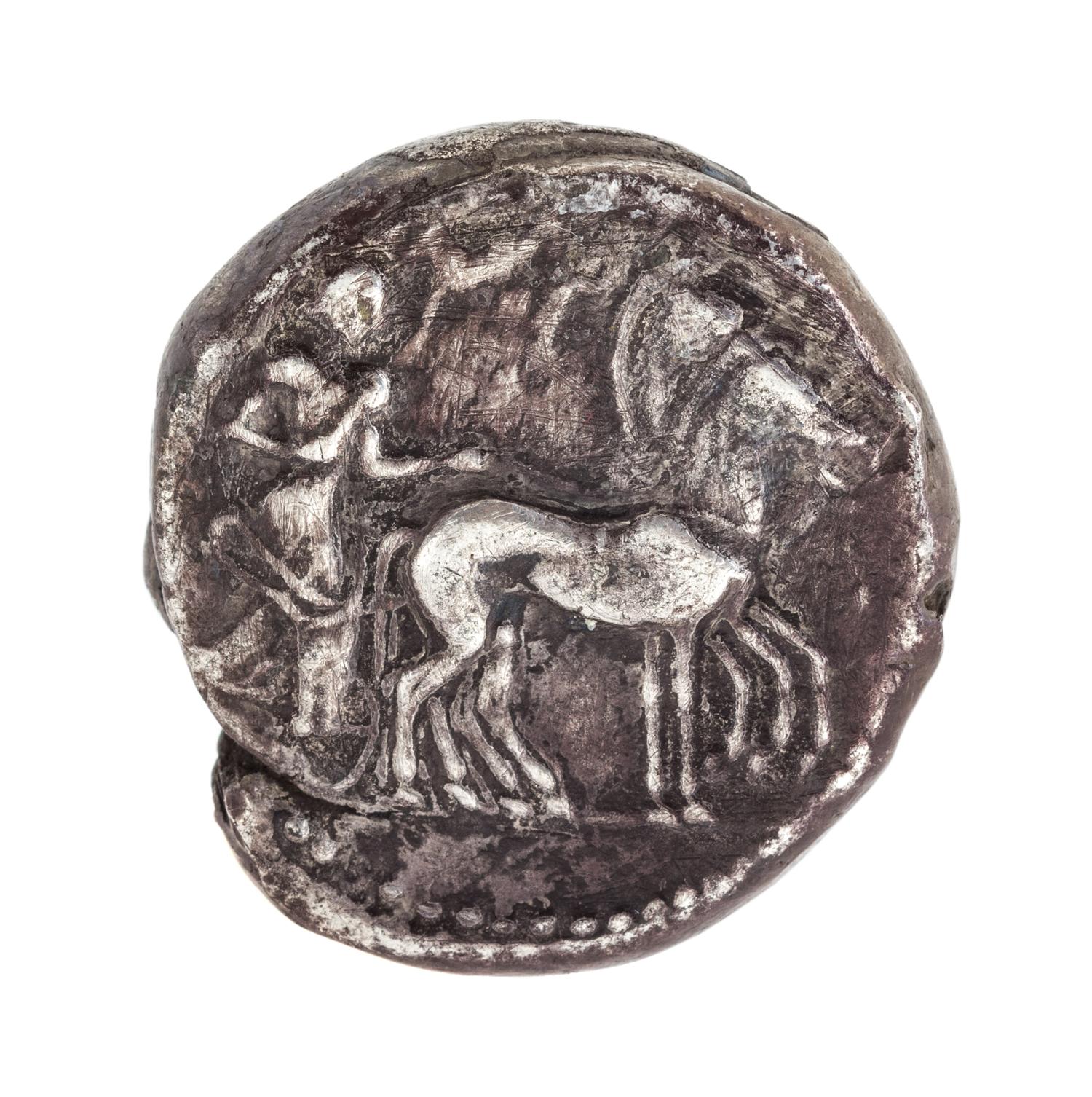 Ancient Greek, Sicily (circa 470 BCE), Silver Tetradrachm — Silver Tetradrachm