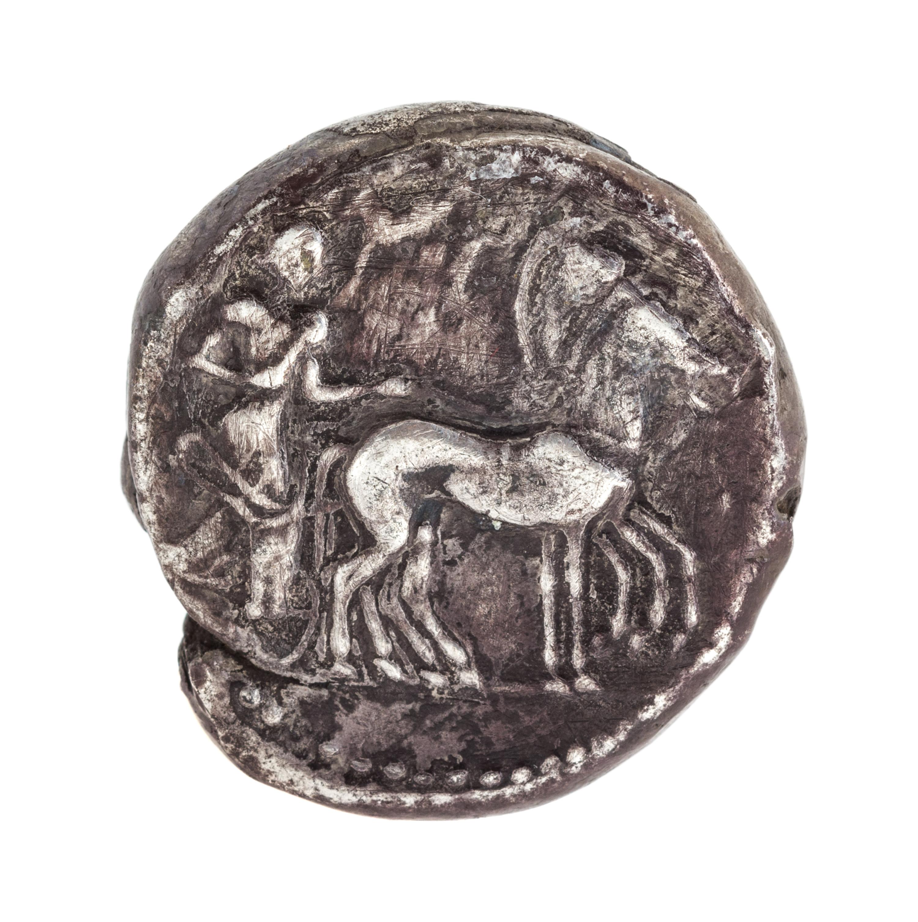 Ancient Greek, Sicily (circa 470 BCE), Silver Tetradrachm — Silver Tetradrachm