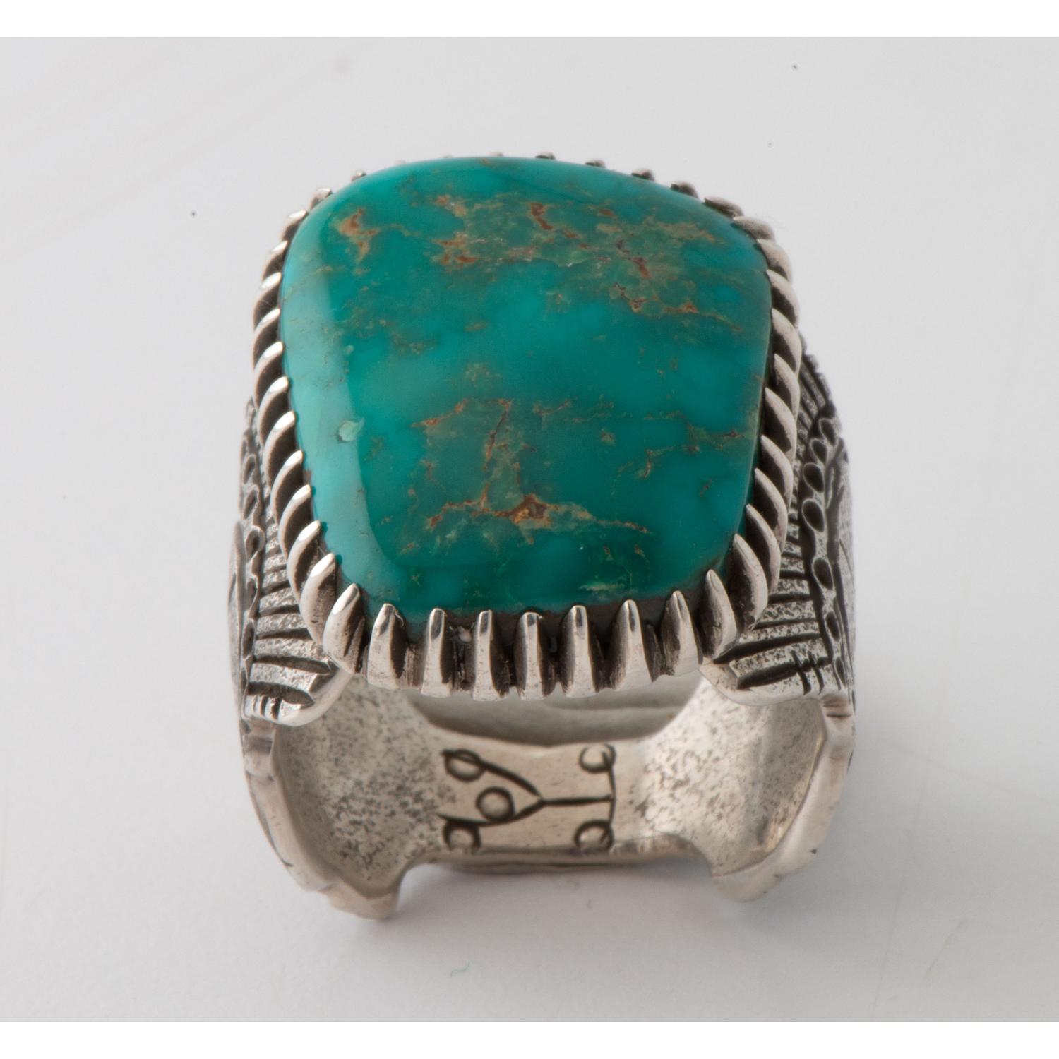 Silver and Turquoise Ring