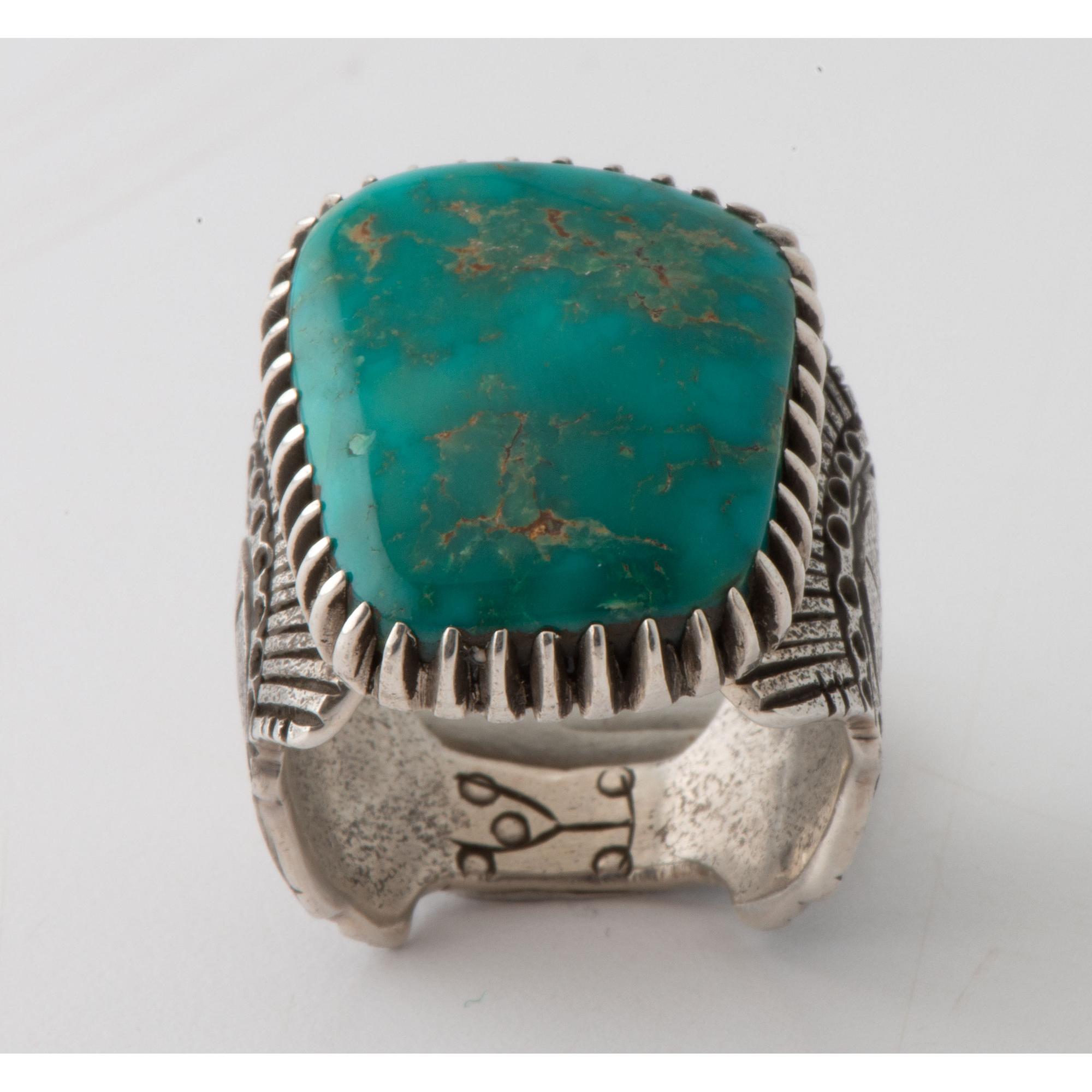 Silver and Turquoise Ring