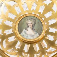 An English Gilt Brass and Cut Glass Centerpiece Bowl Retailed by Tiffany and Co.