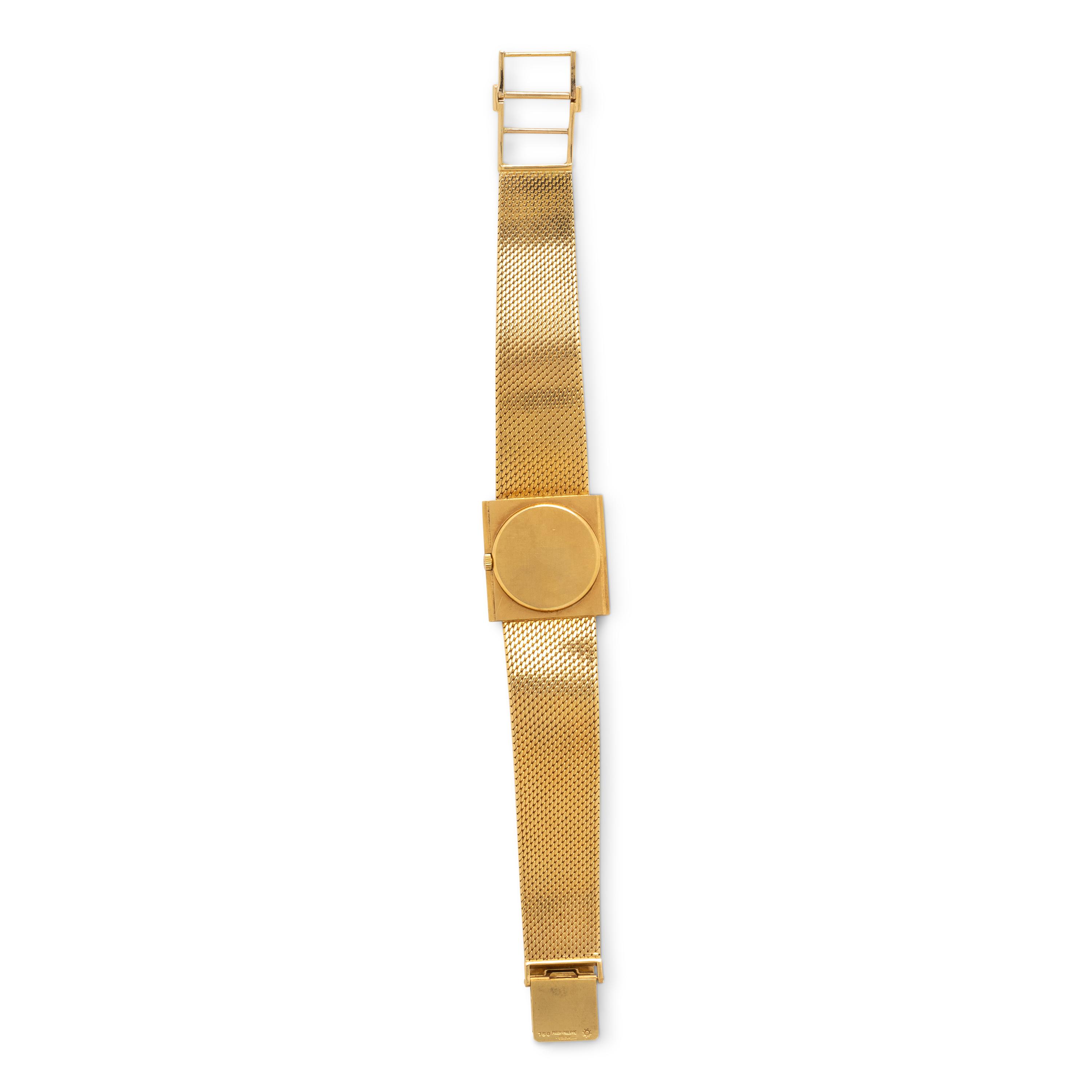 Patek Philippe, Ref. 3490/1, 18K Yellow Gold Square Watch