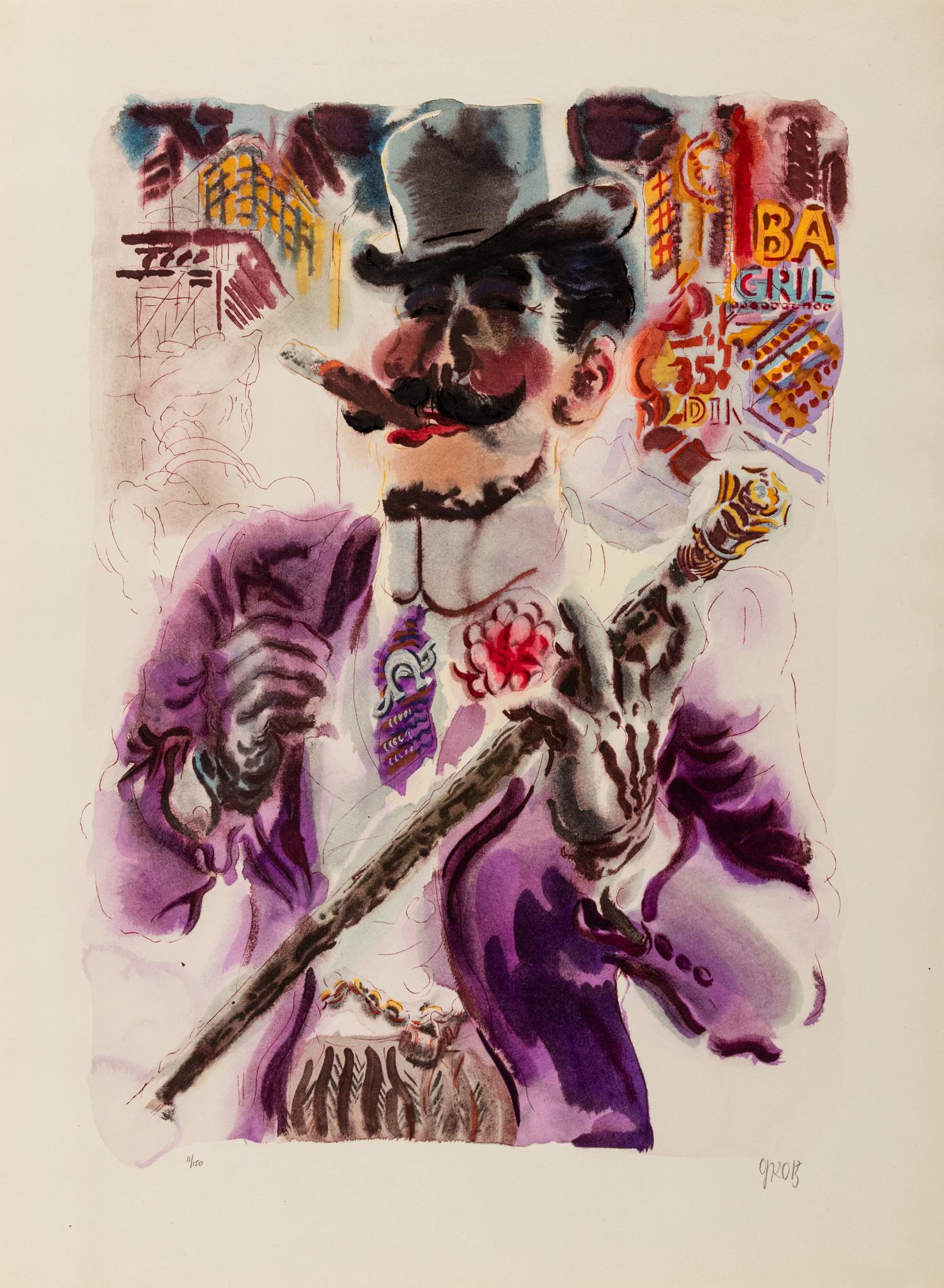 Bagdad-on-the-Subway: A Portfolio of Six Signed Water-Colors Depicting O'Henry's New York