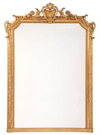 A George III Style Giltwood Mirror