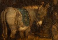 Untitled (Animals in Stable)