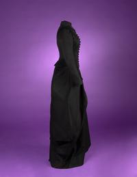 Collection of Four 19th Century Black Wool Riding Clothes, 1880-1890