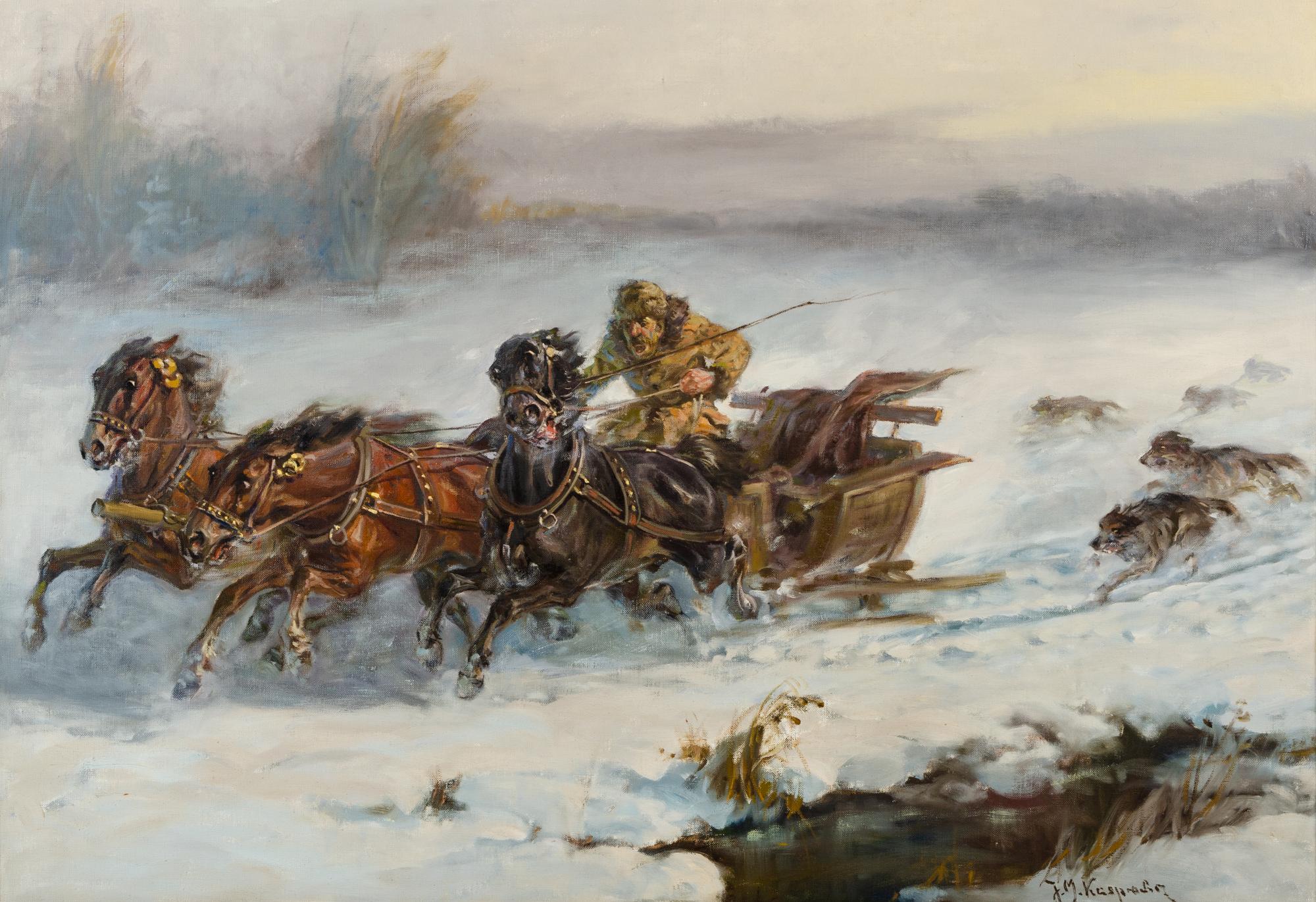 Jan Maksymilian Kasprowicz (Polish, 1906 - 1986)