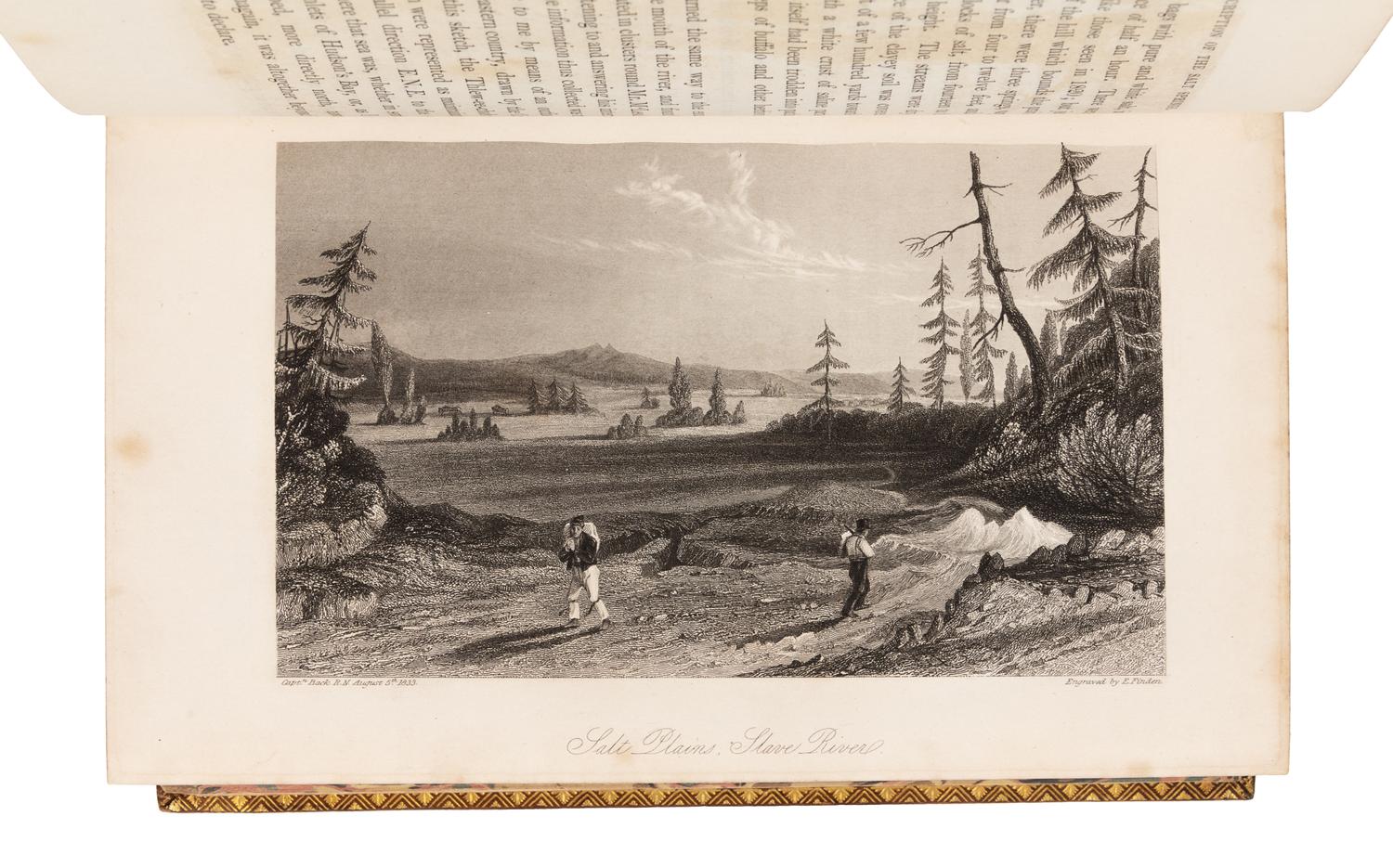 BACK, George, Sir (1796-1878). Narrative of the Arctic Land Expedition to the Mouth of the Great Fish River, and along the shores of th