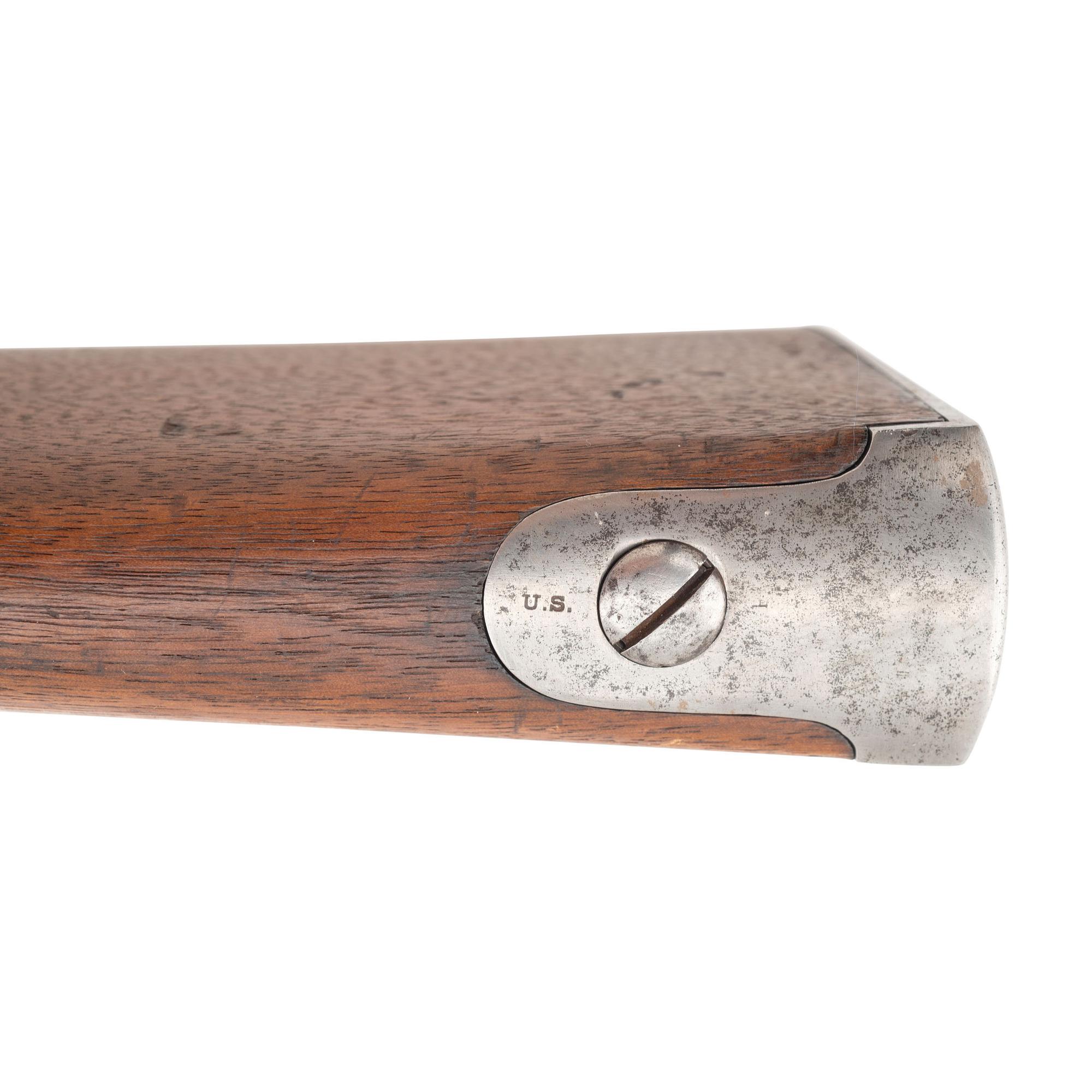 Arsenal Percussion Altered Rifled & Sighted US Model 1840 Musket by Pomeroy