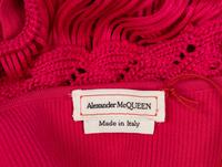 Alexander McQueen, Hot Pink Knit Dress