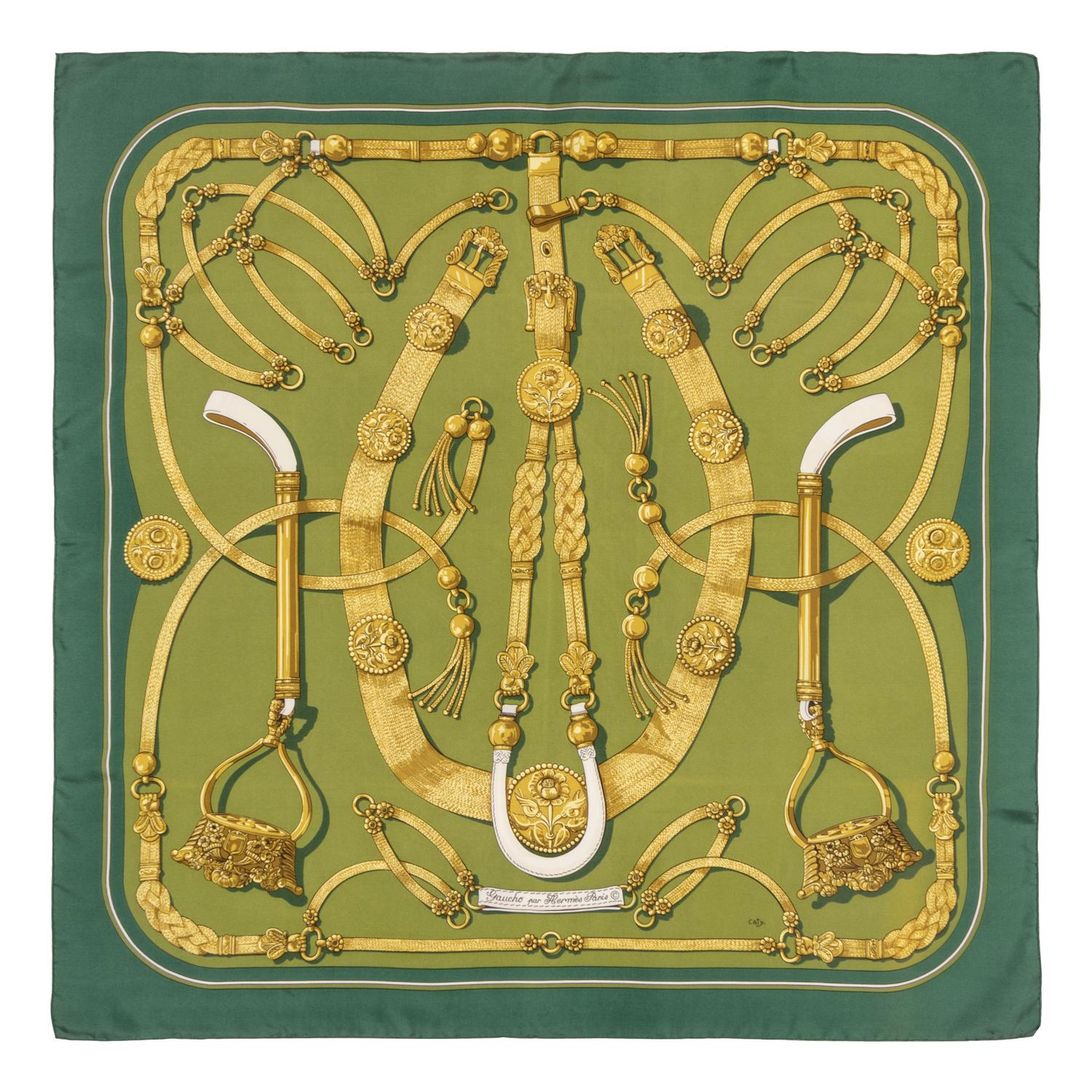 Three Hermès Scarves