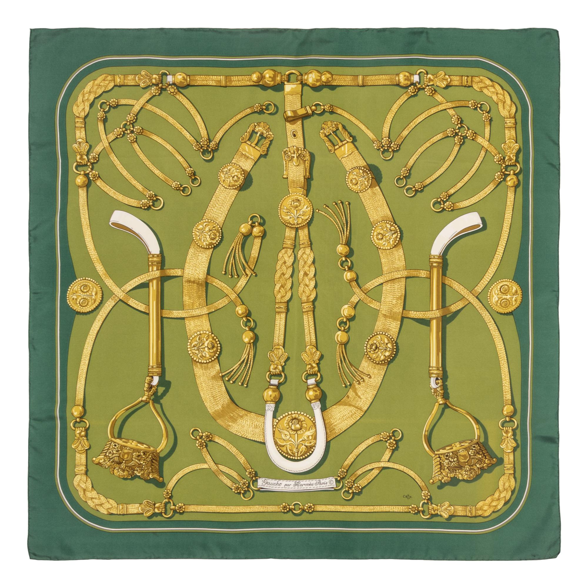 Three Hermès Scarves