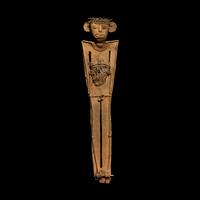 A Muisca Tumbaga Tunjo Figure