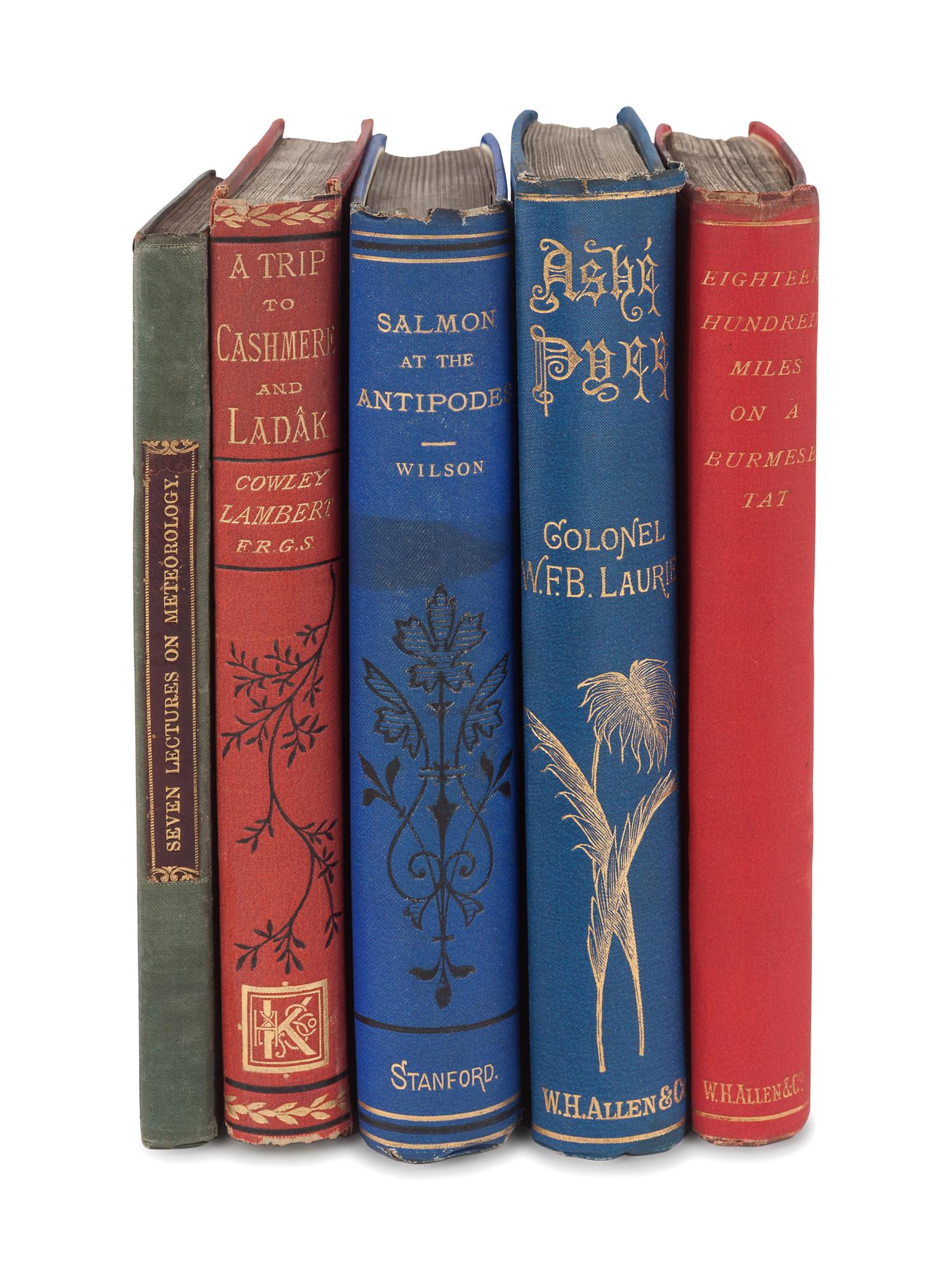 [TRAVEL & EXPLORATION]. A group of 5 works, comprising: