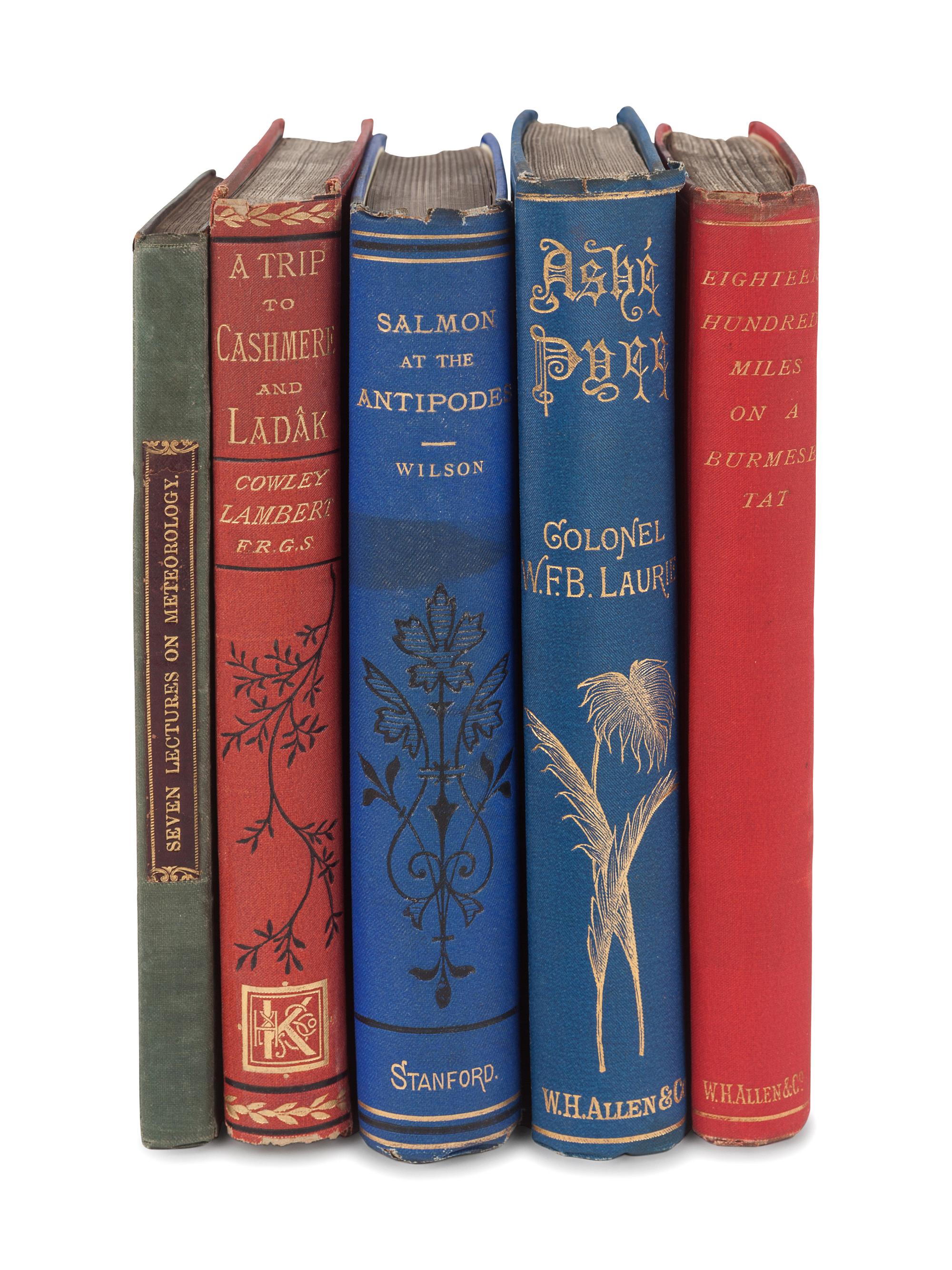 [TRAVEL & EXPLORATION]. A group of 5 works, comprising: