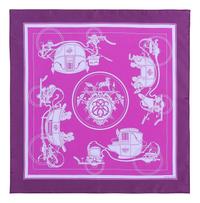 Three Hermès 40cm Silk Scarf, Gavroche