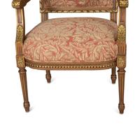 A Pair of Louis XVI Style Fauteuils