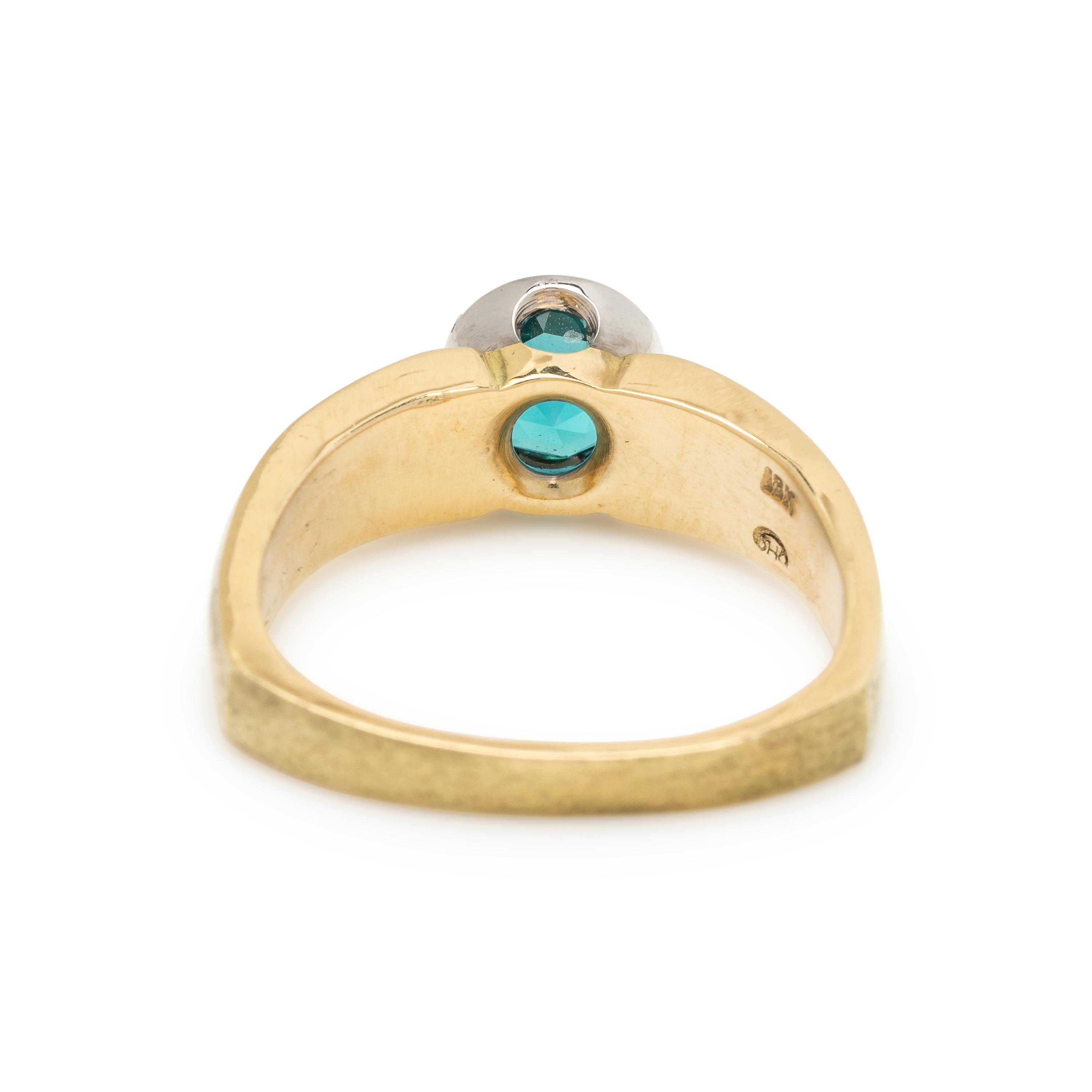 RICHARD KIMBALL, TOURMALINE RING