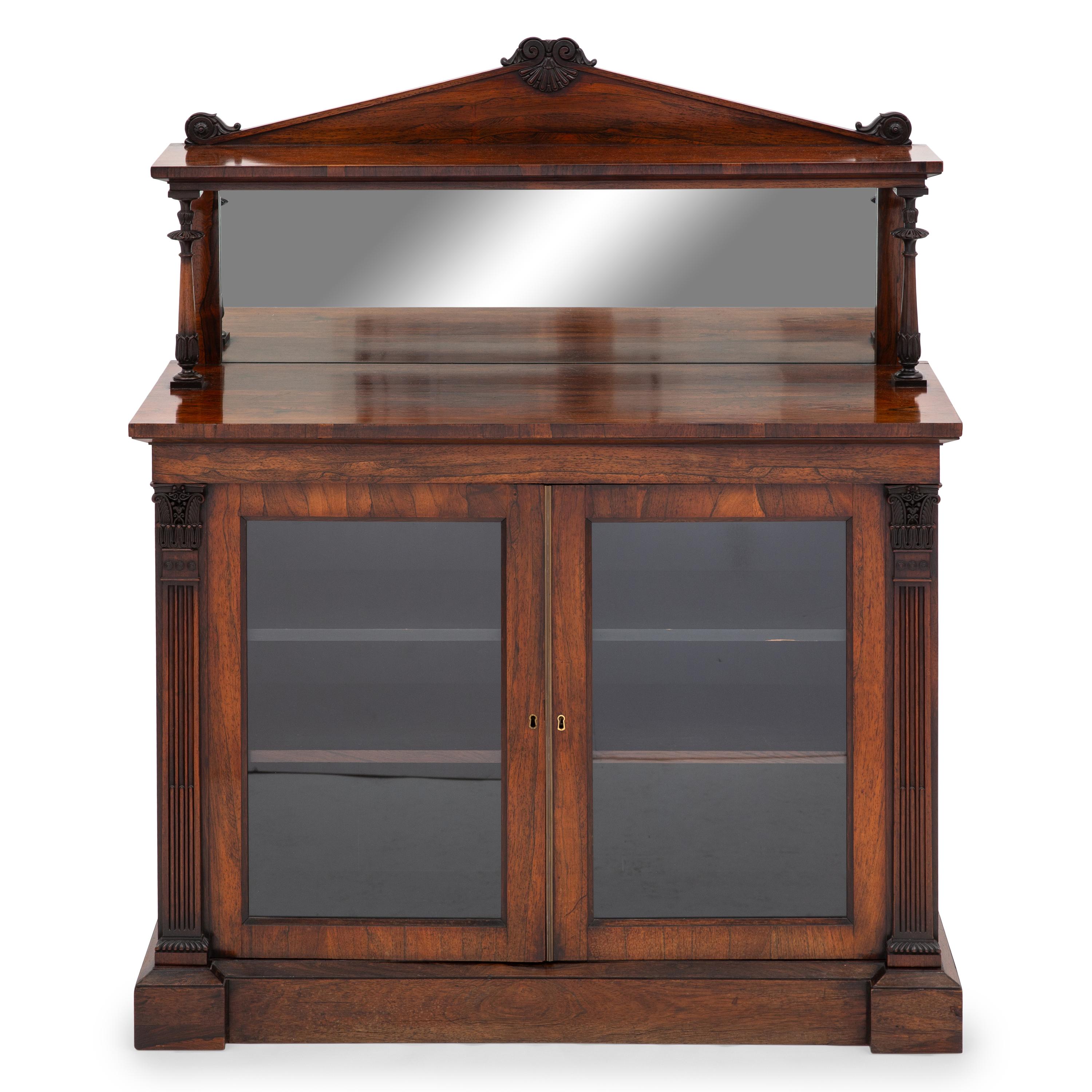 A Regency Rosewood Cabinet