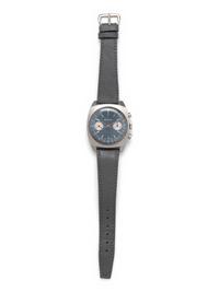 BULOVA, STAINLESS STEEL CHRONOGRAPH WRISTWATCH