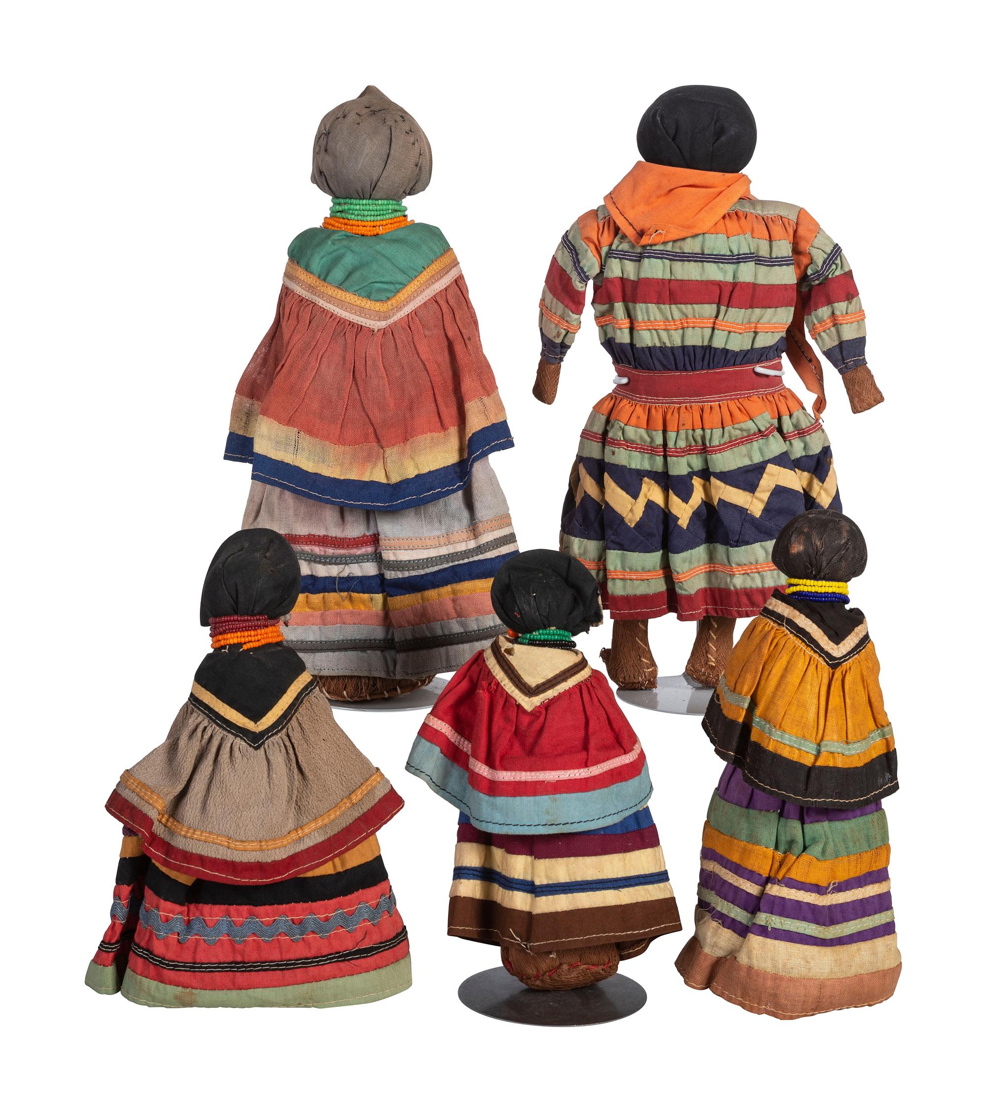 Family of Seminole Dolls