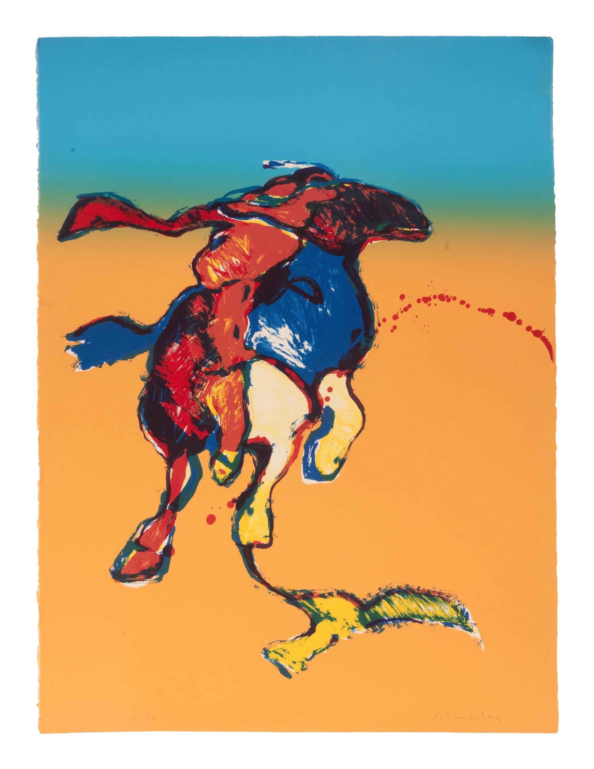Indian on Galloping Horse After Remington #2 (State I) , edition 13/50