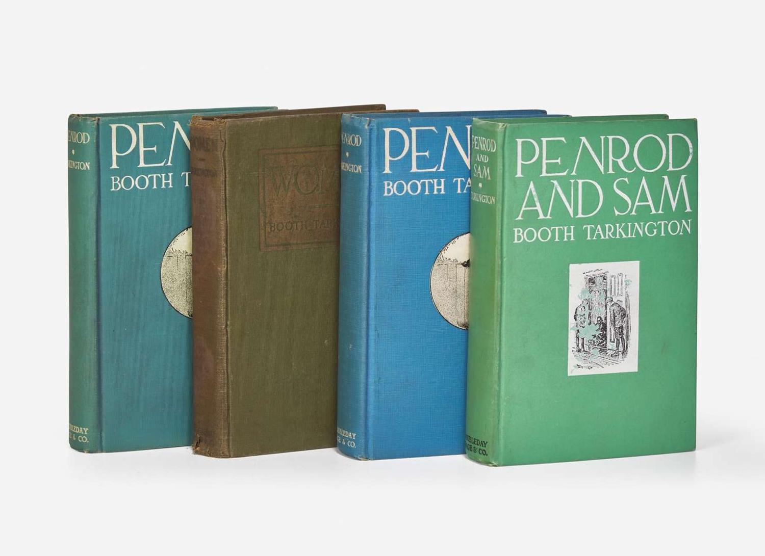 [Literature] Tarkington, Booth: Group of 4 Inscribed First Editions