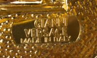 A Gianni Versace Rhinestone Greco Link Belt,