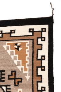 Navajo Two Grey Hills Weaving / Rug