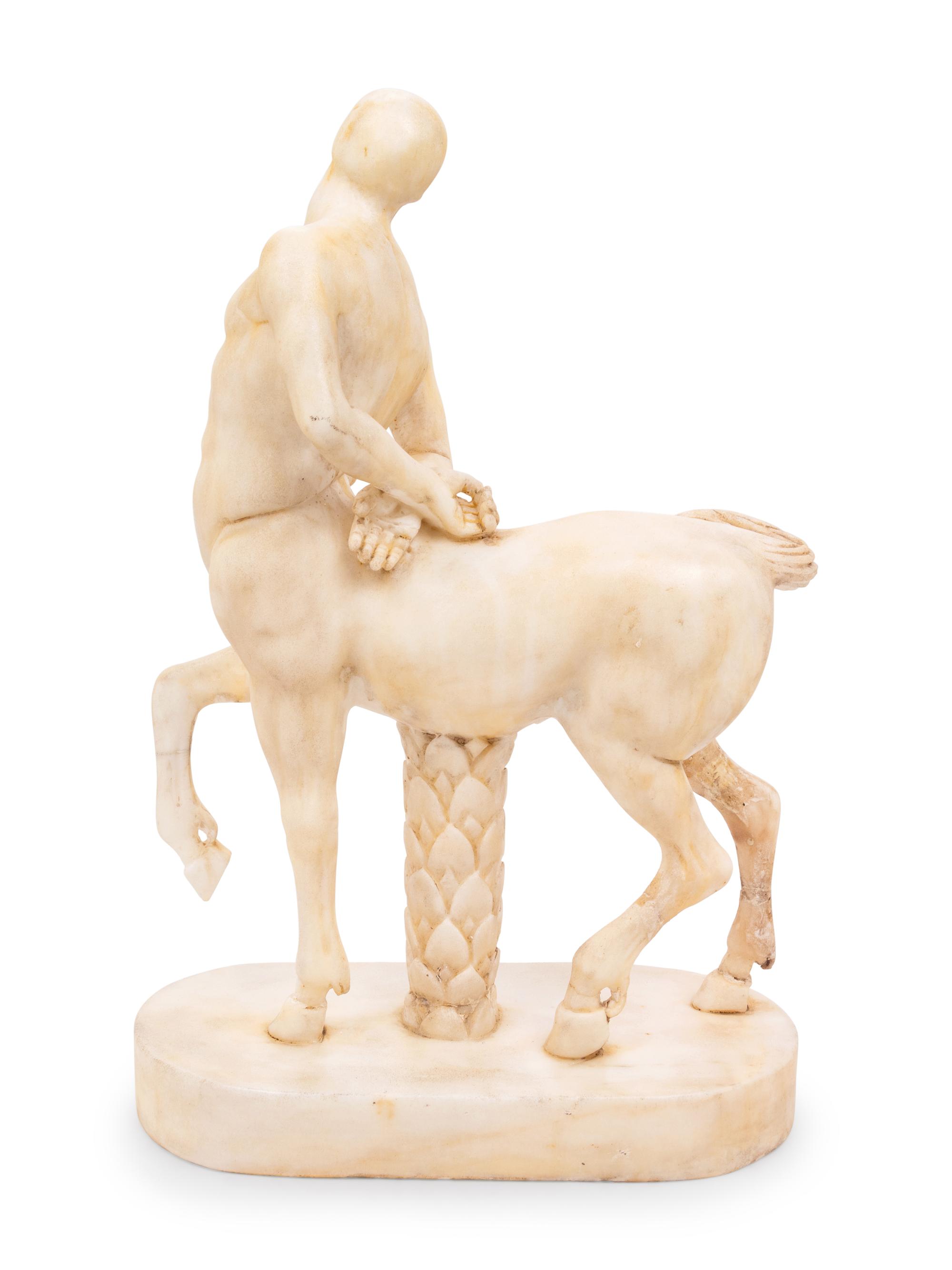 An Italian Marble Centaur of Vanitas
