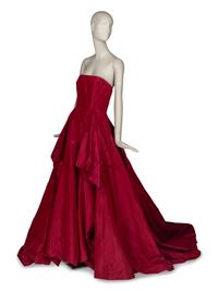 Oscar de la Renta Silk Taffeta Gown