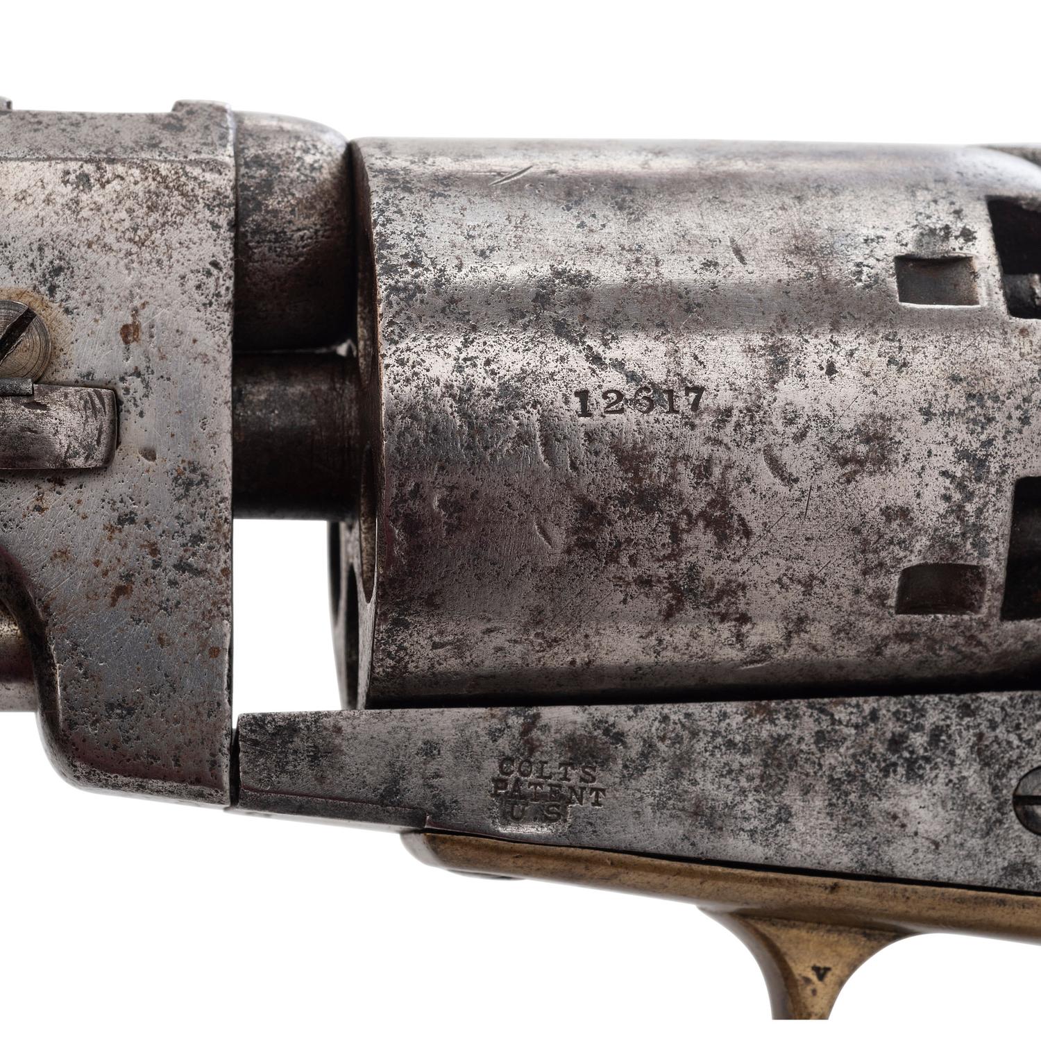 Martial Colt Third Model Dragoon Revolver with Mismatched Numbers